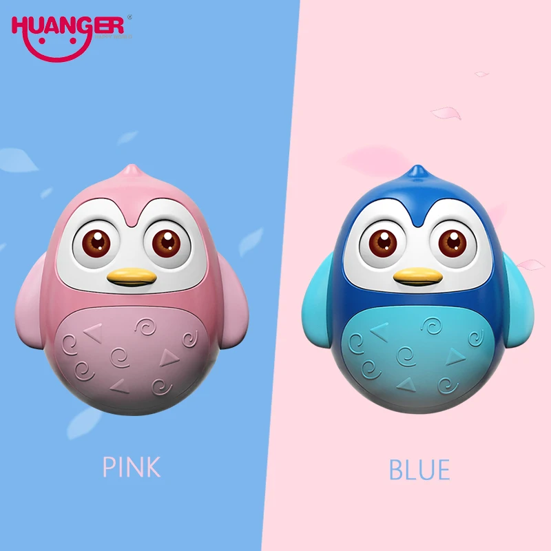 Huanger Baby музыкальная игрушка Roly poly мультфильм кукла кольцо колокольчики