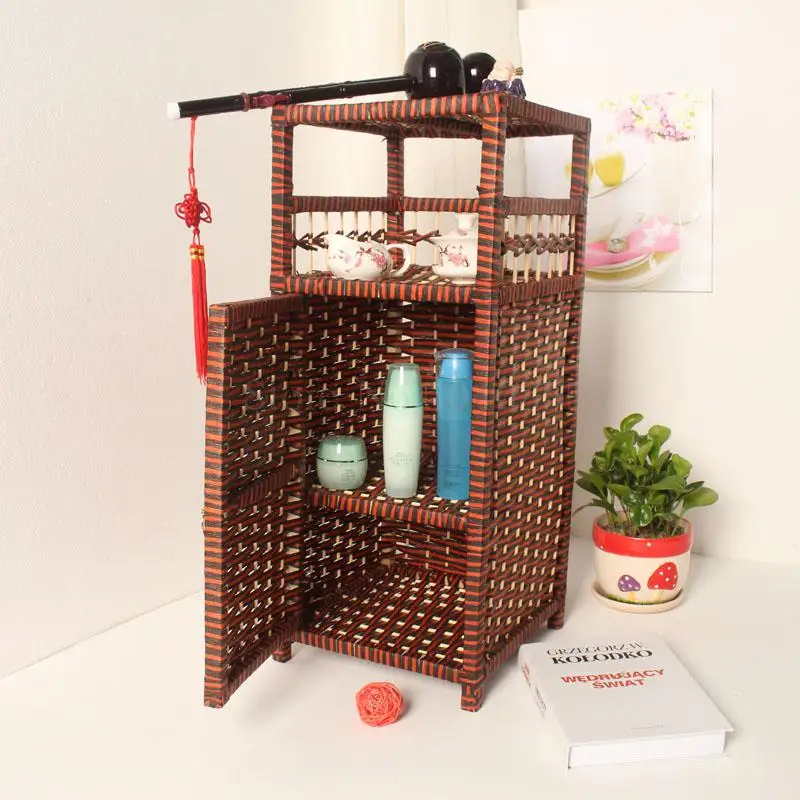 Bedside table recommended pink cabinet princess powder children's room small cabinets rural sandwich narrow cabinet shelf grass