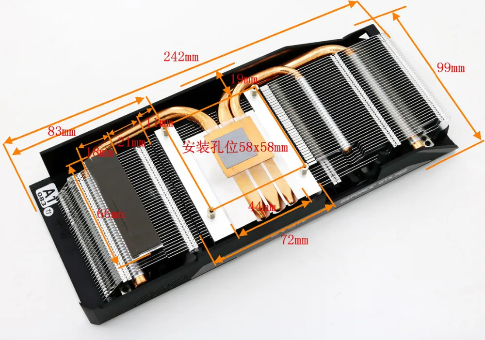 Нойе Lufter Fur EVGA GTX760SC mit kuhlkorper|evga| |