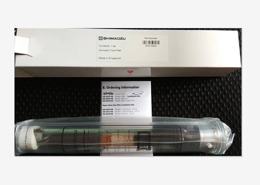 

Фильтр для перевозчика газа 3 в 1 для Shimadzu, трубка для очистки F0301 227-37011-01 226-50751-00
