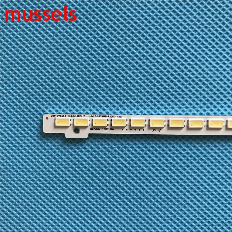 LED Backlight strip For Samsung 55&quot TV 100Lamp 680mm UA55D6400 UA55D6600WJ UA55D6000SJ BN64-01664A LTJ550HW05 2011SVS55 6.5K New |