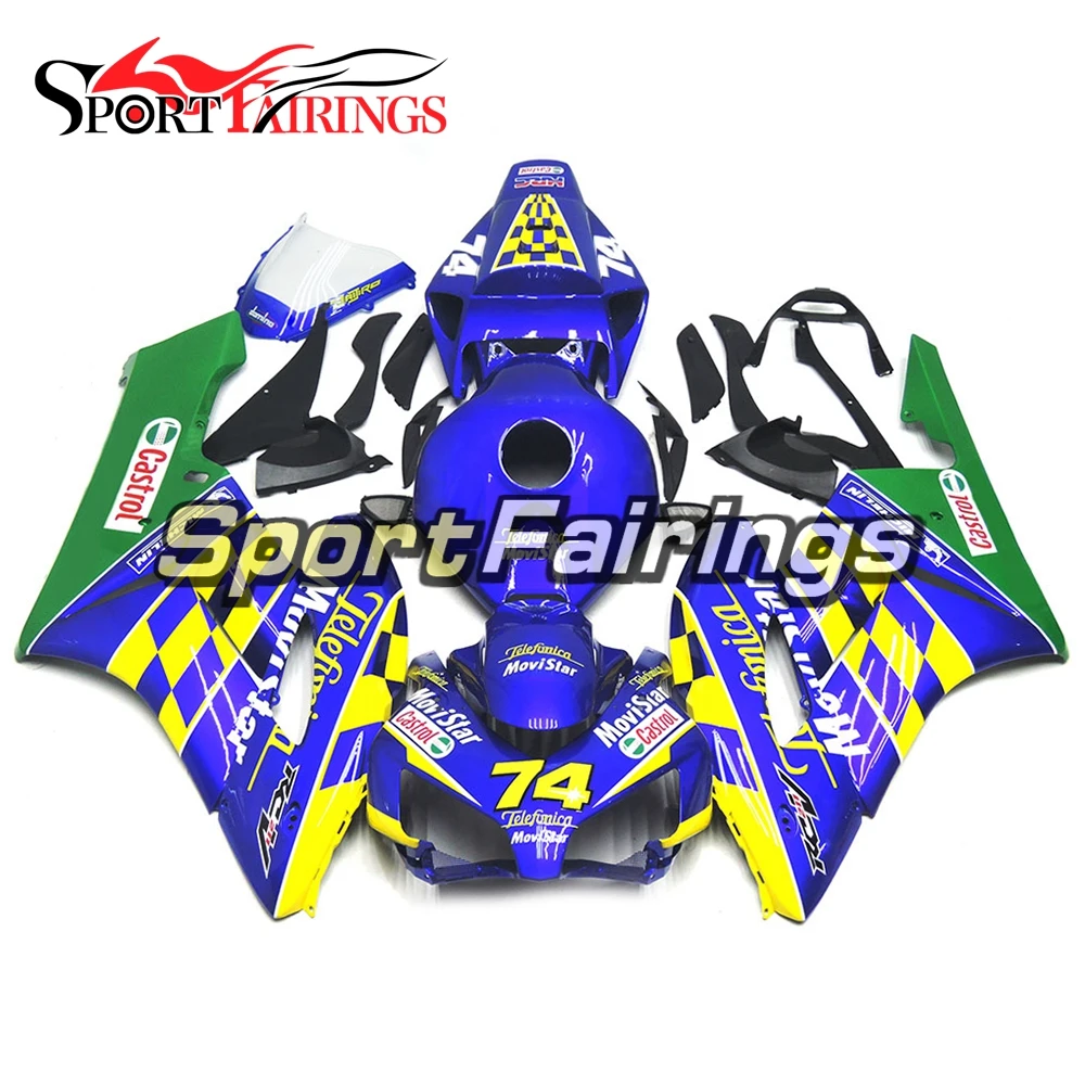 

Fairings For Honda CBR1000RR Year 2004 2005 04 05 ABS Motorcycle Fairing Kit Bodywork Motorbike Cowling Carene Blue Green Yellow