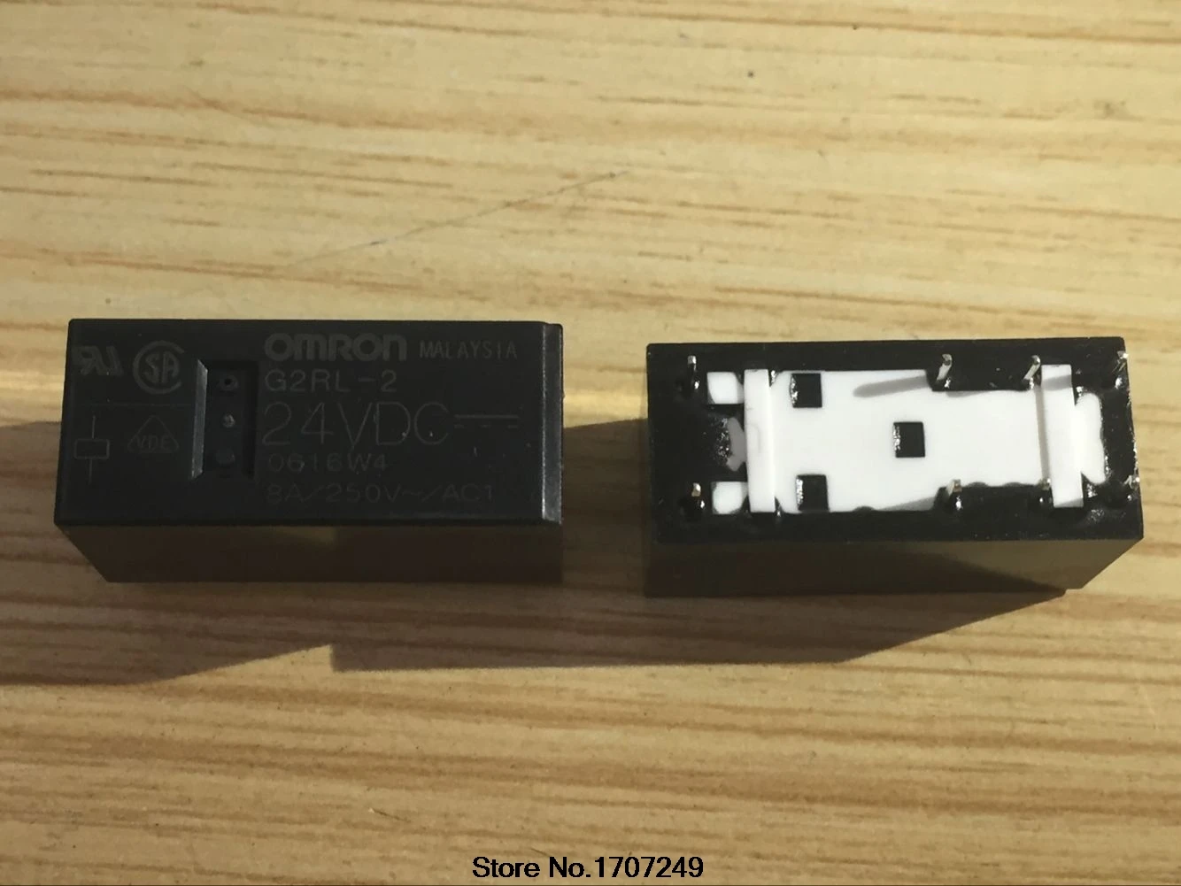 Бесплатная доставка новинка оригинальное реле Omron 10 шт./лот искусственная кожа 24
