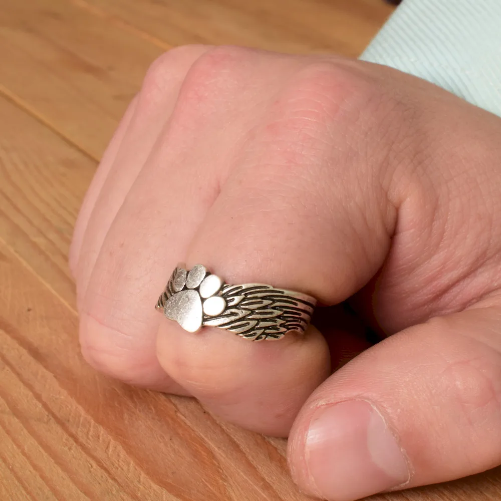 copper material paw wing rings | Украшения и аксессуары