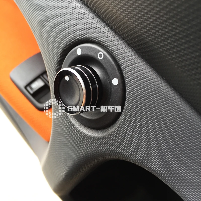 Автомобильные аксессуары- Смарт 453 Fortwo Forfour зеркало заднего вида Ручка кольцо автомобильные зажимы патрон(Smart Edition не может использовать