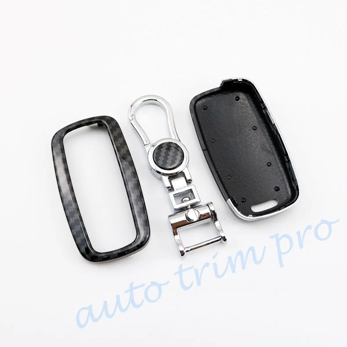 Чехол для ключей подходит VW Polo Golf 6 Tiguan Passat Beetle MK5 Touran Scirocco Jetta Eos UP! Брелок держатель