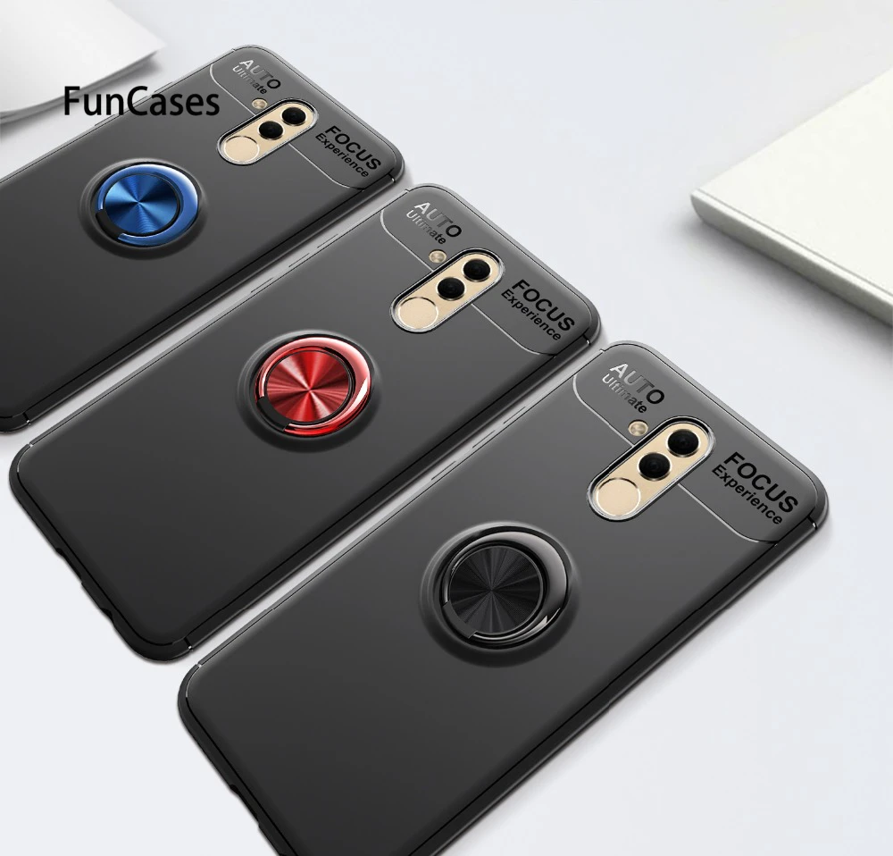 Чехол для Galaxy S8 Plus чехол Силиконовое кольцо Магнитный Роскошный чехол для samsung S9 плюс S10 Lite S10 E S10E Note 8 9 A7 A9
