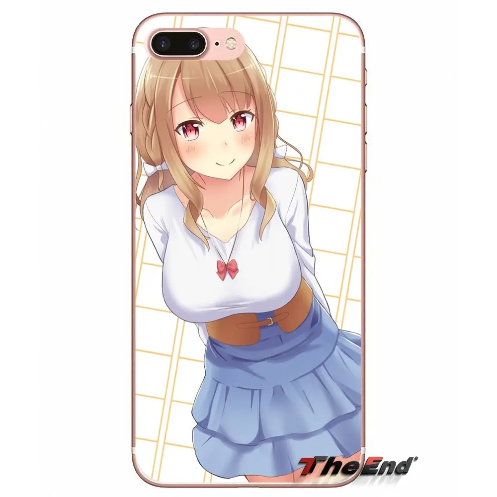 Силиконовый чехол для iPhone X 4 4S 5 5S 5C SE 6 6S 7 8 Plus Samsung Galaxy J1 J3 J5 J7 A3 A5 2016 2017 Imouto sae Ireba Ii anime