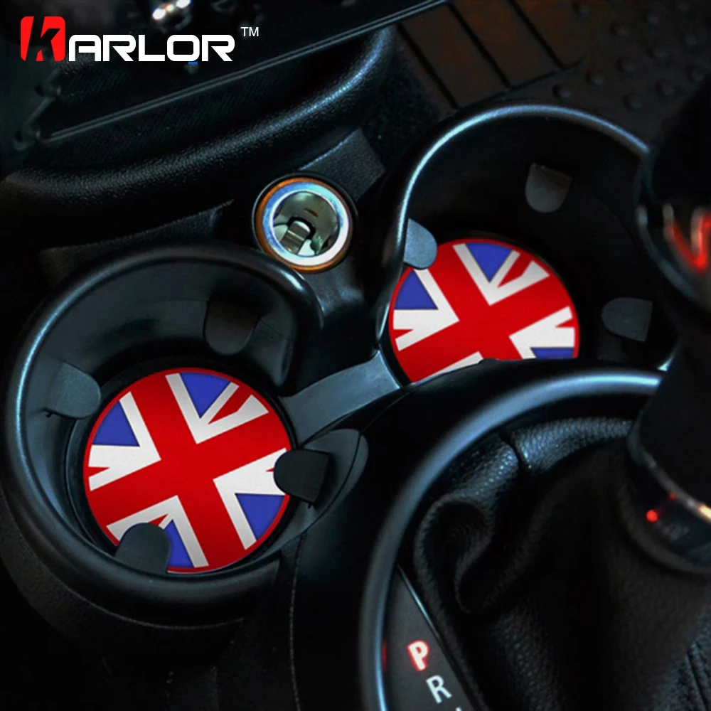 Противоударные силиконовые коврики для MINI COOPER с полезной чашкой нескользящие