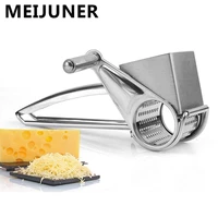 stainless steel cheese slicer cheese graters ginger vegetable slicer rotary hand cranked shredder kitchen tool baking tools