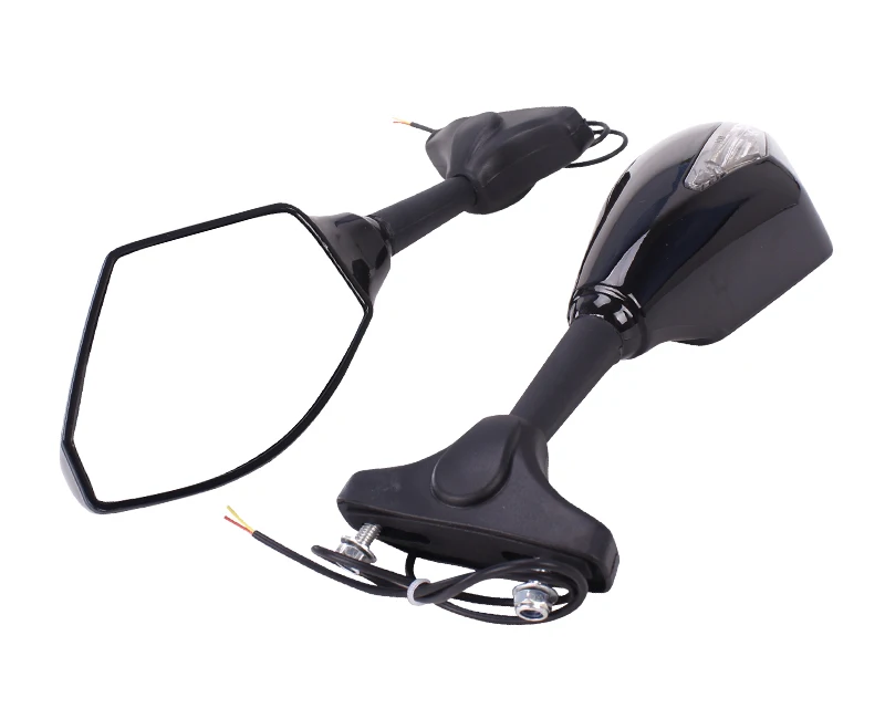 

Motorcycle Accessories Mirrors Rear View Mirror Inverted with light For Honda CBR1100XX CBR600 2003-2008 CBR1000 2004-2008 R1 F5