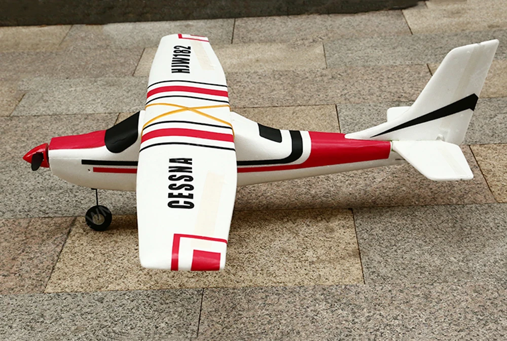 Cessna HJW182 1200 мм размах крыльев EPS тренер для начинающих RC самолет комплект