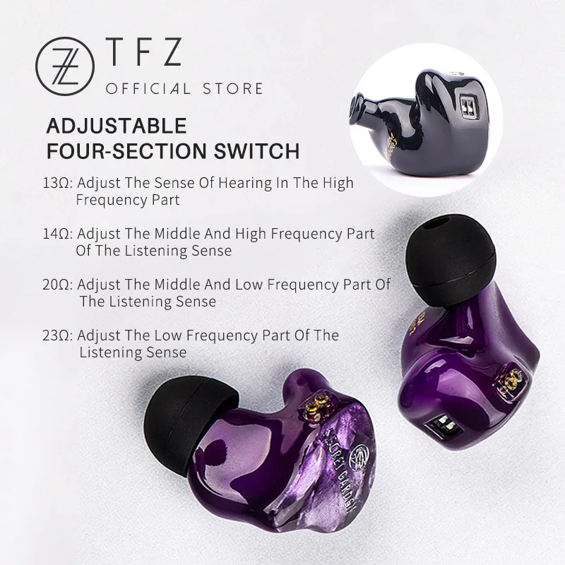 Наушники TFZ/Lou Secret Garden III профессиональные Hi Fi наушники вкладыши с уравновешенным