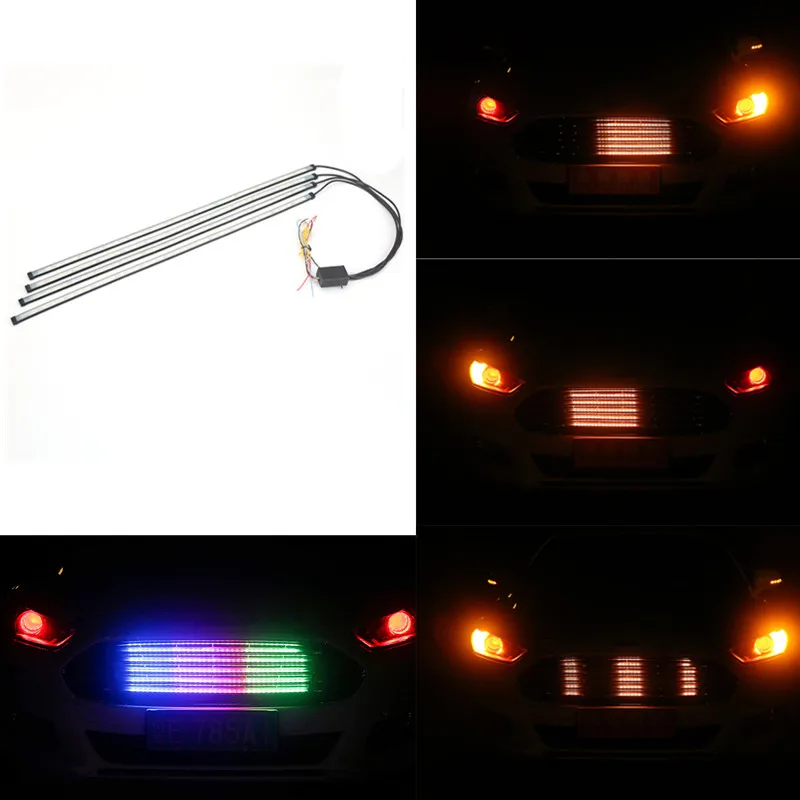 Автомобиль rgb модификация светодиодный стробоскоп предупреждение полицейский