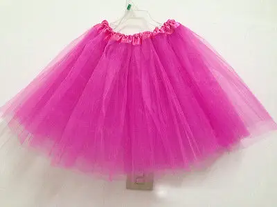 

Fashion Women Girl Tulle Tutu Mini Organza 3 layere Party Skirt underskirt