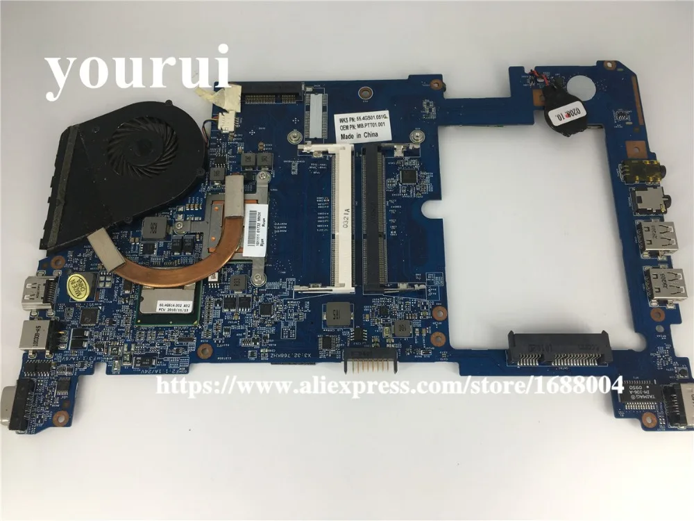 MBPTT01001 MB.PTT01.001 для ACER 1830 1830t материнская плата ноутбука серии JV10 CS MB 09918 2 м