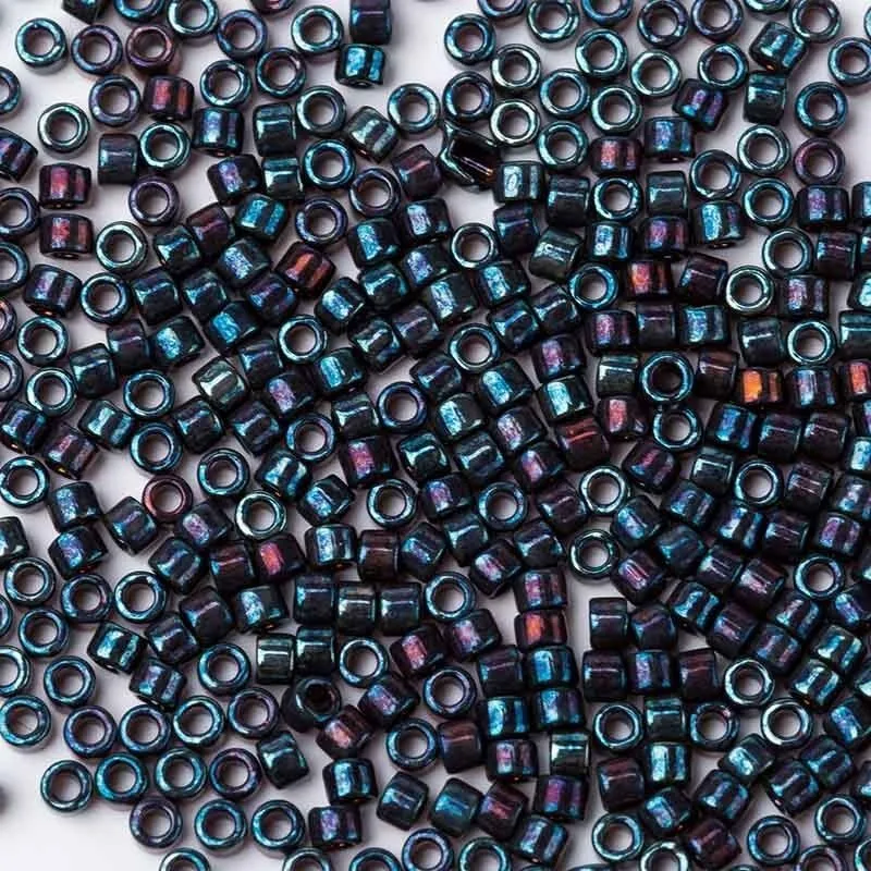 DB1003 Taidian DB4 фиолетовый Ирис Miyuki Delica Seedbeads для рождественские аксессуары для одежды 1/3 г/лот 1,6x1,3 мм - Цвет: DB1003