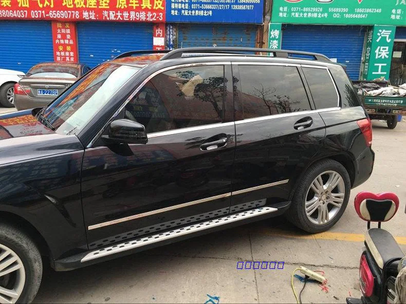 

Stainless steel Exterior Window Sill Lid Trims for mercedes benz GLK280 GLK300 GLK350 GLK200 GLK220 2009-2016 Car Styling