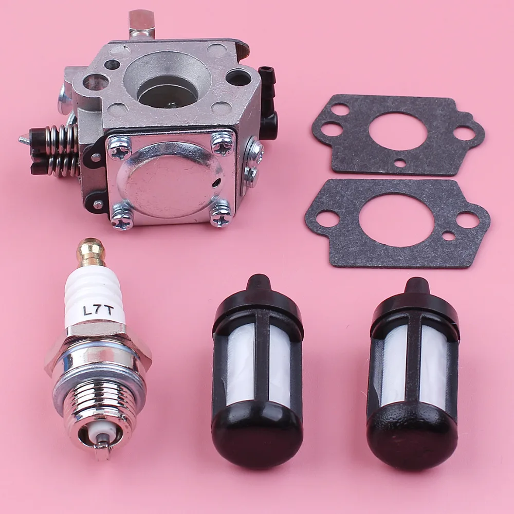 

Carburetor Carb Gasket Fuel Filter Spark Plug Kit For Stihl 028 028AV 028 Super Chainsaw Tool Spare Replace Part