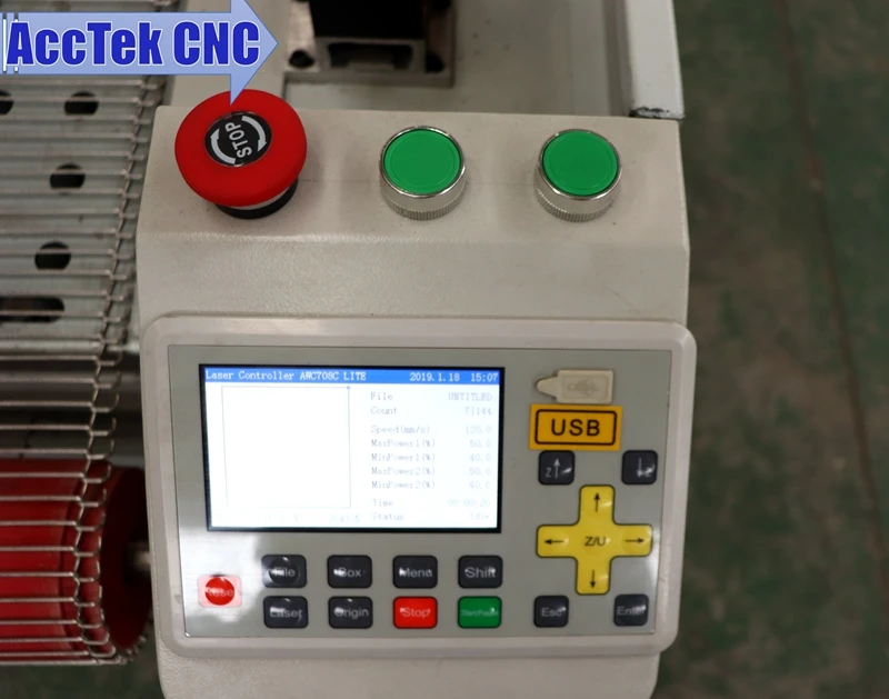 Широко используемая ткань и пленка лазерный резак 90 Вт 100 автоматическая подача