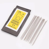 iron beading needles metal 0 45mm thick 48mm long hole 0 3mm 25pcsbag