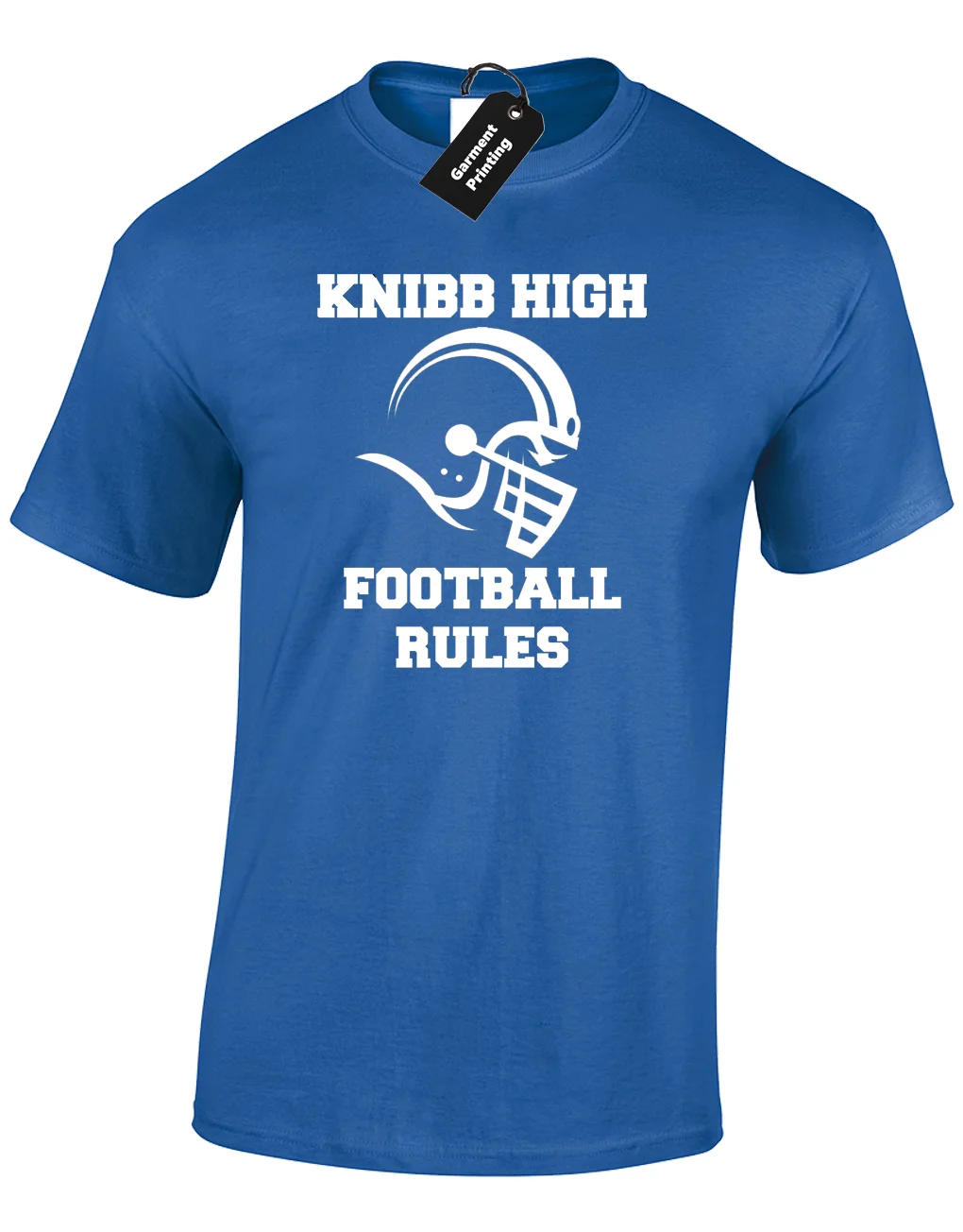 KNIBB HIGH FOOTBALL MENS T SHIRT RULES HAPPY WATERBOY MADISON GILMORE MOVIE Cool Casual pride t shirt men Unisex New Fashion | Мужская