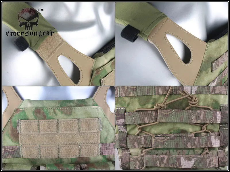 EMERSON JPC жилет N Перейти плиты Перевозчик тактический Airsoft с 3 Чехлы AT FG EM7355|jpc vest|vest