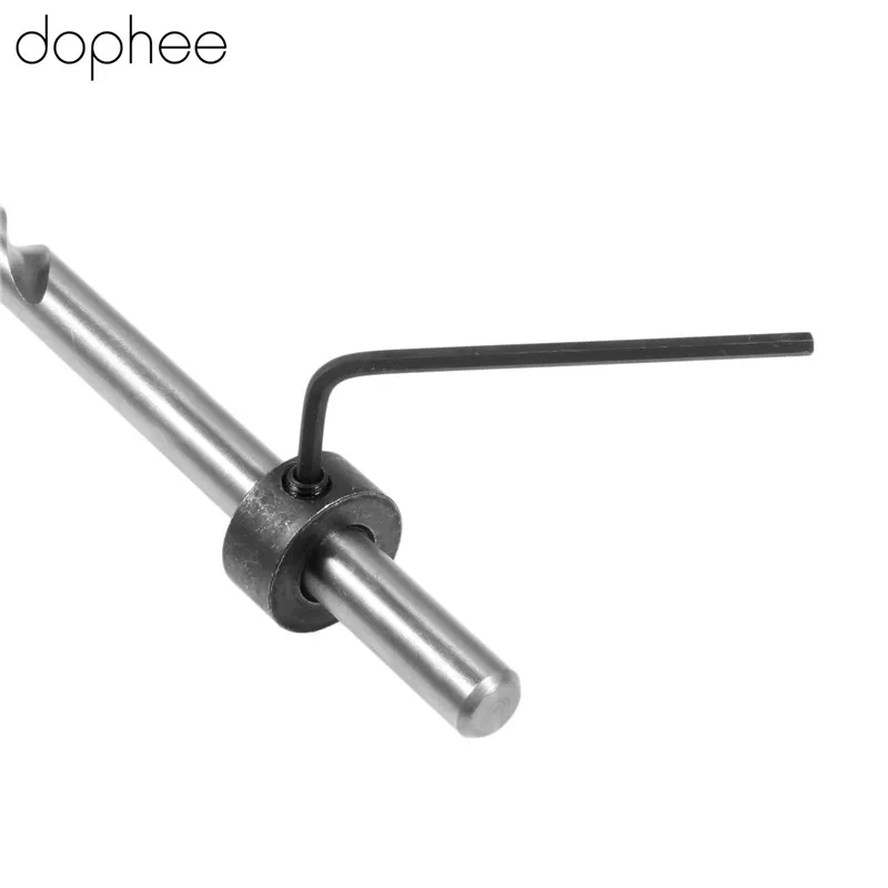 Dophee 9 мм твист ступенчатое сверло + глубина стопорный воротник для Kreg карманного