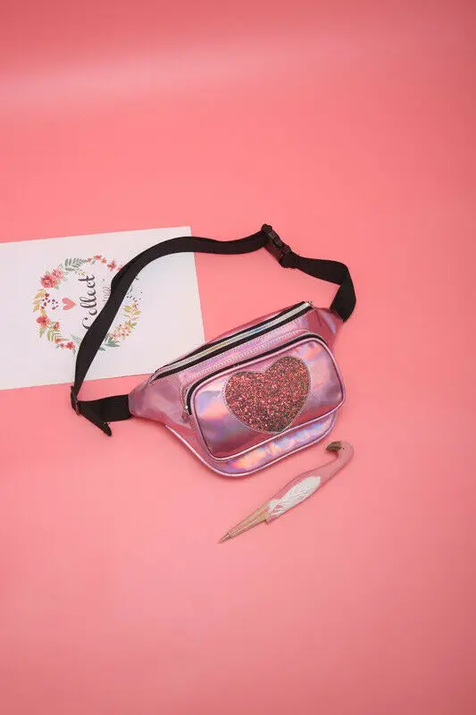 Новинка 2019 популярная поясная сумка забавная дорожная блестящая с блестками