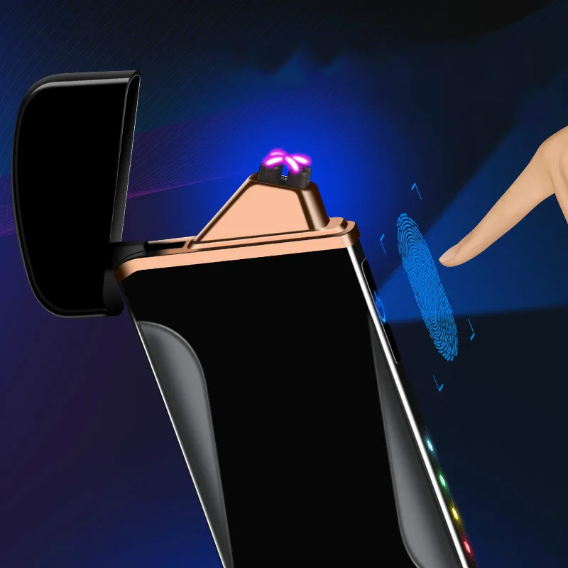 USB зарядка marquee power display прикуриватель Новинка металлическая двойная дуга