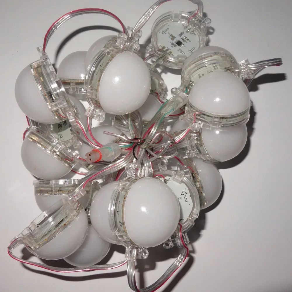 24 В постоянного тока диаметр 50 мм UCS1903 Адресный светодиодный умный модуль 1 68 Вт 7