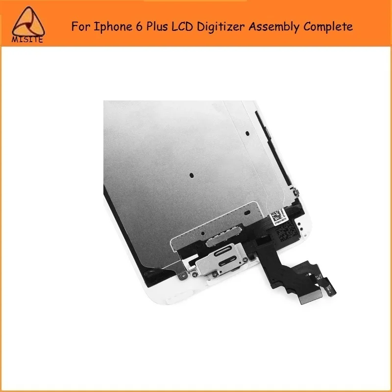 

2PCS/LOT High Quality Full Set For iPhone 6Plus 6P i6p LCD Display Touch Digitizer Screen+Front Camera+Home Button Full Assembly