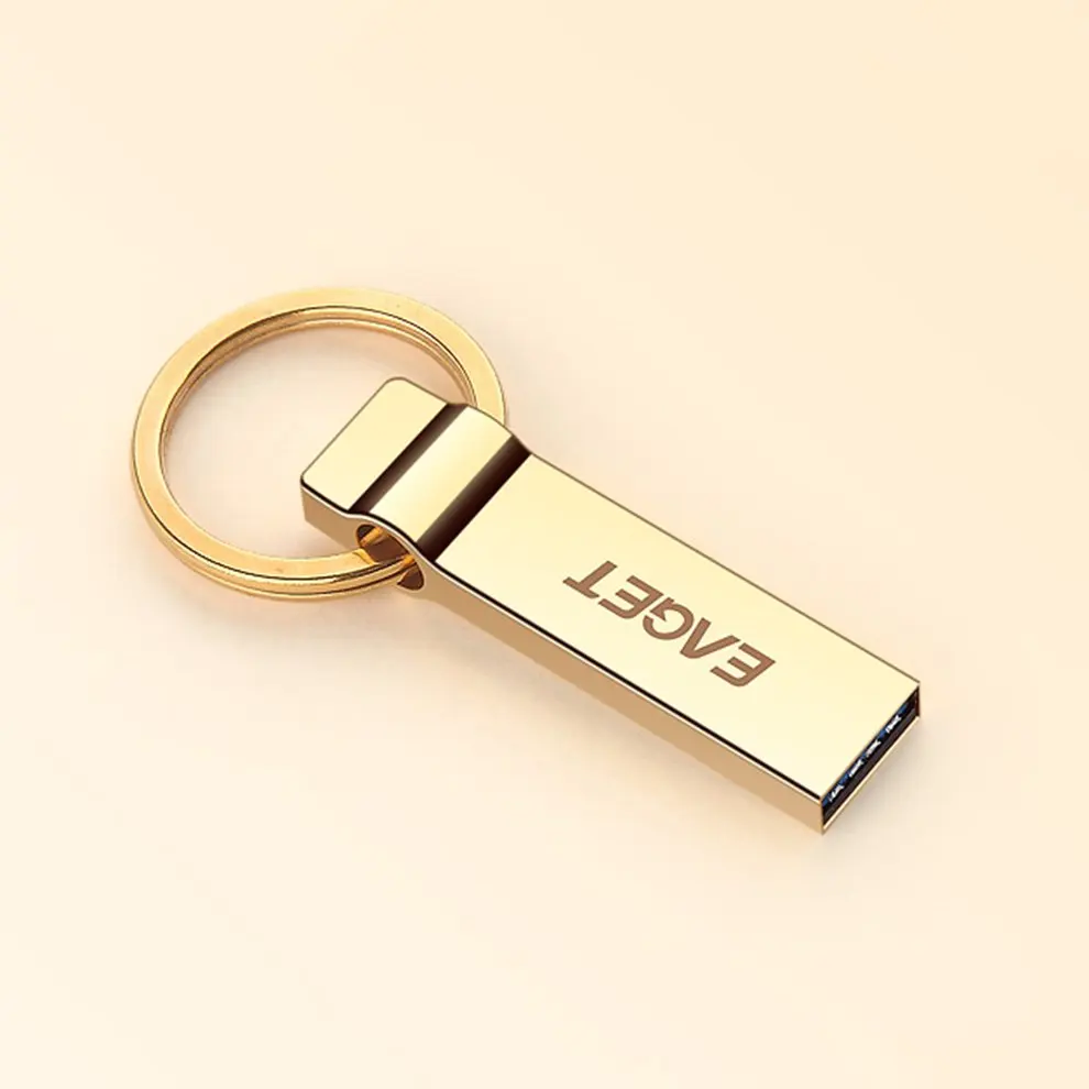 EAGET U90 Высокоскоростной USB 3,0 Флешка USB флешка 128G 32G 64G 16G флеш-накопитель Водонепроницаемый защитный брелок для ключей для ПК