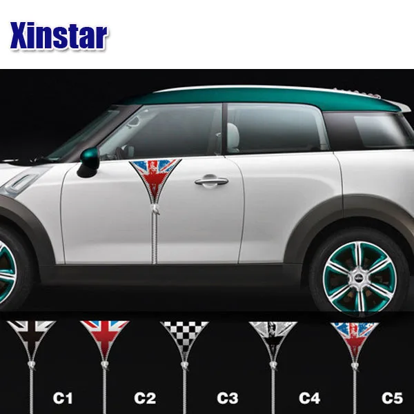 2 шт./лот хорошее качество ПВХ наклейка на кузов автомобиля для bmw mini R56 R57 R58 R59 R60 R61