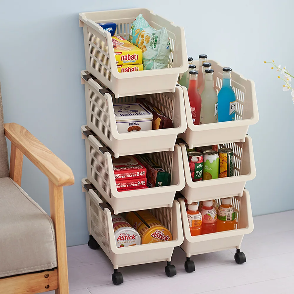 Полка для хранения вещей кухни боковая полка холодильника 2/3/4 Съемный слой с