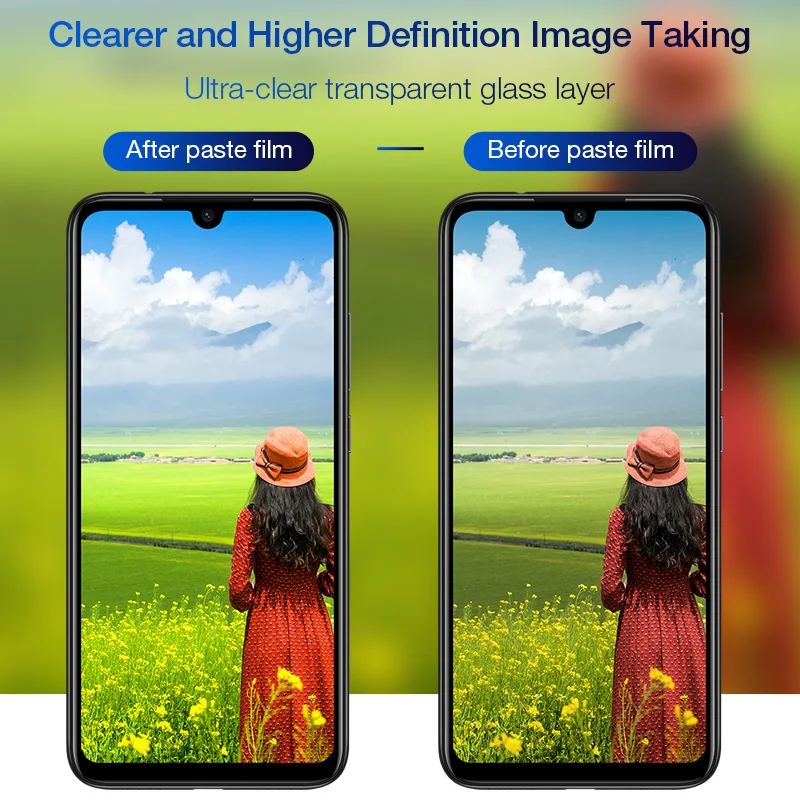 FLOVEME Cream Lens Tempered Glass For Redmi Note 7 5 Pro Screen Protector Film Protective Xiaomi Mi 8 9 Se Mi9 Mi8 F1 | Мобильные