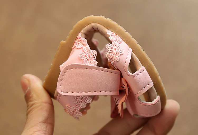 Для маленьких девочек летнее платье для открытый кожаные босоножки детская