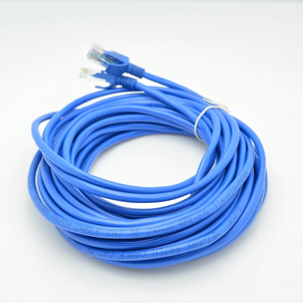 Сетевой патч корд категории 5E коннекторы RJ45 витая пара сплав алюминия и