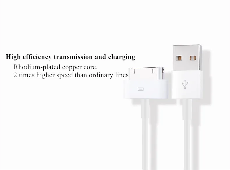USB кабель для iPhone 4 s 4S 3g S 3g iPad 1 2 3 iPod Nano itouch 30 Pin Быстрая зарядка USB кабель зарядное устройство адаптер синхронизации данных шнур кабель usb провод для зарядки
