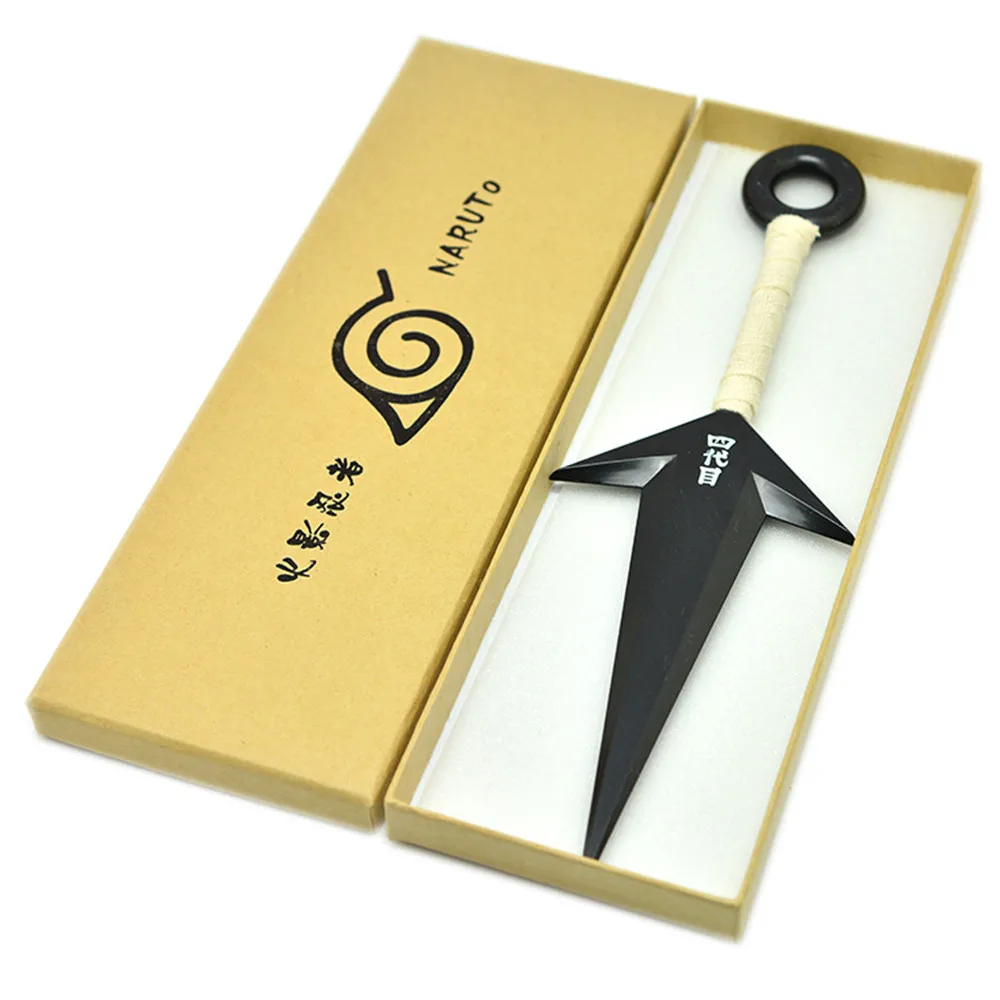 Anime Naruto Weapon Props Ninja Uzumaki Kunai Shuriken Throwing Cosplay Toy Accessories birthday Halloween gifts | Тематическая