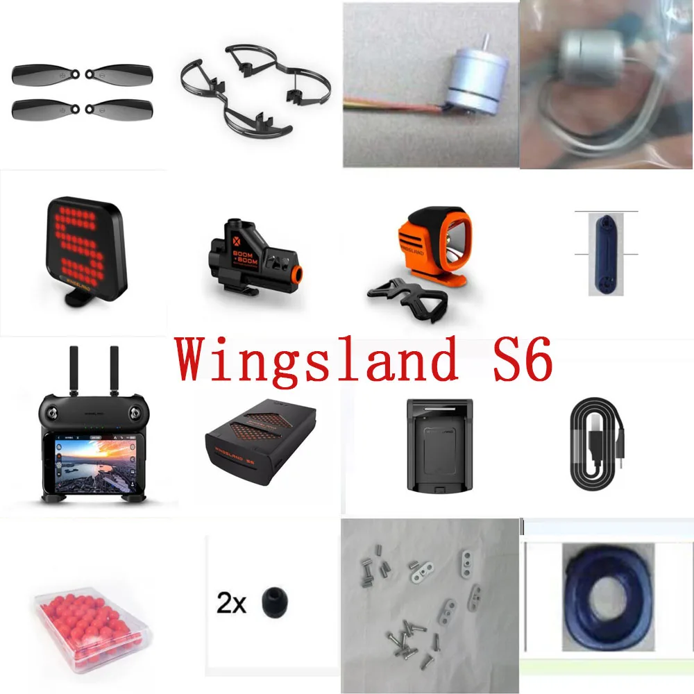 Карманный Дрон WINGSLAND S6 запасные части для квадрокоптера с дистанционным