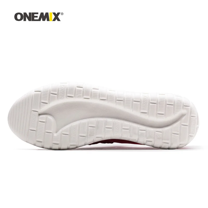 Onemix мужские кроссовки для женщин Лоферы черные сетчатые дышащие дизайнерские беговые кроссовки уличные спортивные Прогулочные кроссовки