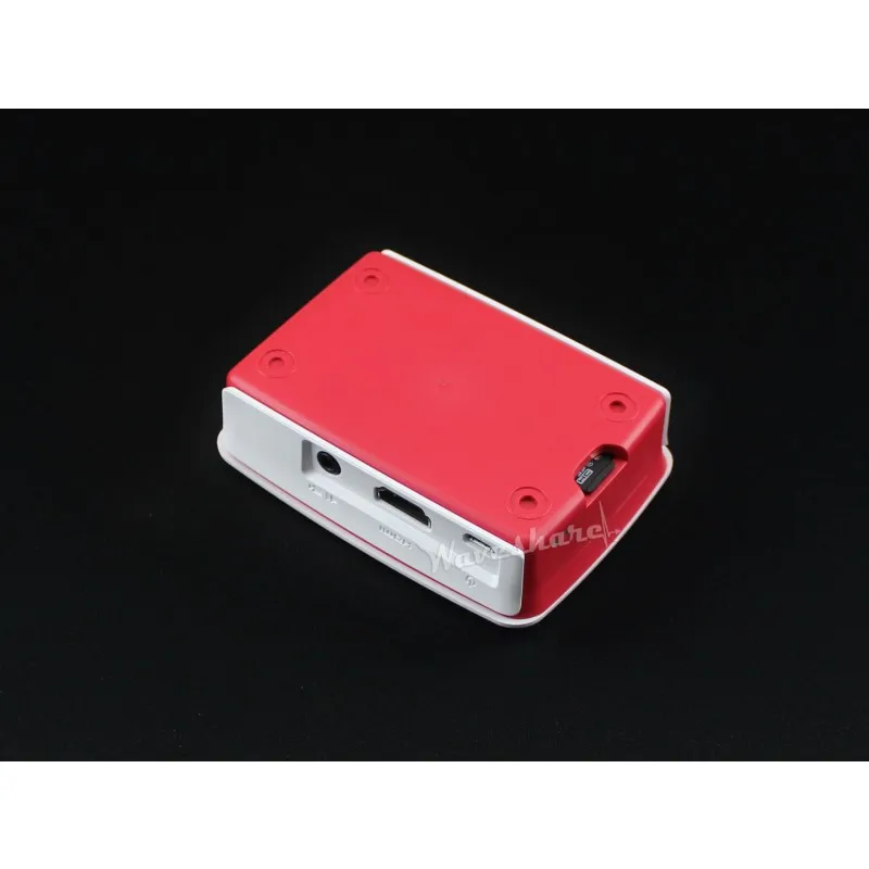 Официальный/оригинальный Raspberry Pi 3 Model B/Pi Модель B + чехол красный и белый цвет