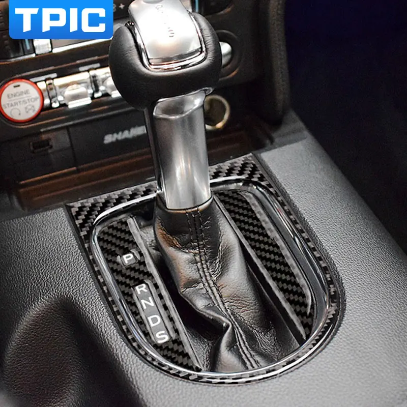 Внутренняя отделка TPIC из углеродного волокна для Ford Mustang 2015 2019 панель