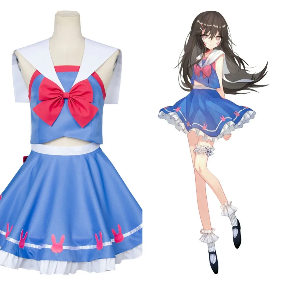 Костюм Форма моряка для косплея OW D.VA Hana | Тематическая одежда и униформа