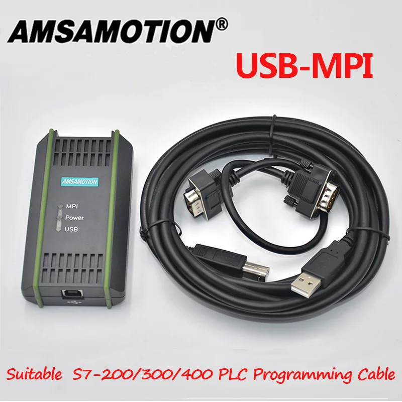 USB-MPI(USB Port) PC-MPI+ адаптер для Siemens S7-300/400 PLC 6ES7972-0CA23-0XA0 Кабель для программирования S7-300 S7-400 RS232 к MPI кабель для загрузки - Цвет: USB-MPI(USB Port)