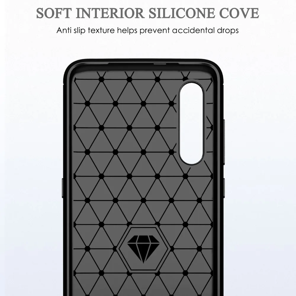 Carbon Fiber Texture Back Case For xiaomi mi 8 lite 9 CC9 Simple Brushed Silicone Cover mi8 SE Explorer Mi9 CC9E case |