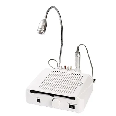 White 220V EU Plug Ibelive 60 Вт сборщик пыли для ногтей Вентилятор всасывающая машина очиститель ногтей для маникюра пылесборник для ногтей оборудование для маникюра - Цвет: White 220V EU Plug