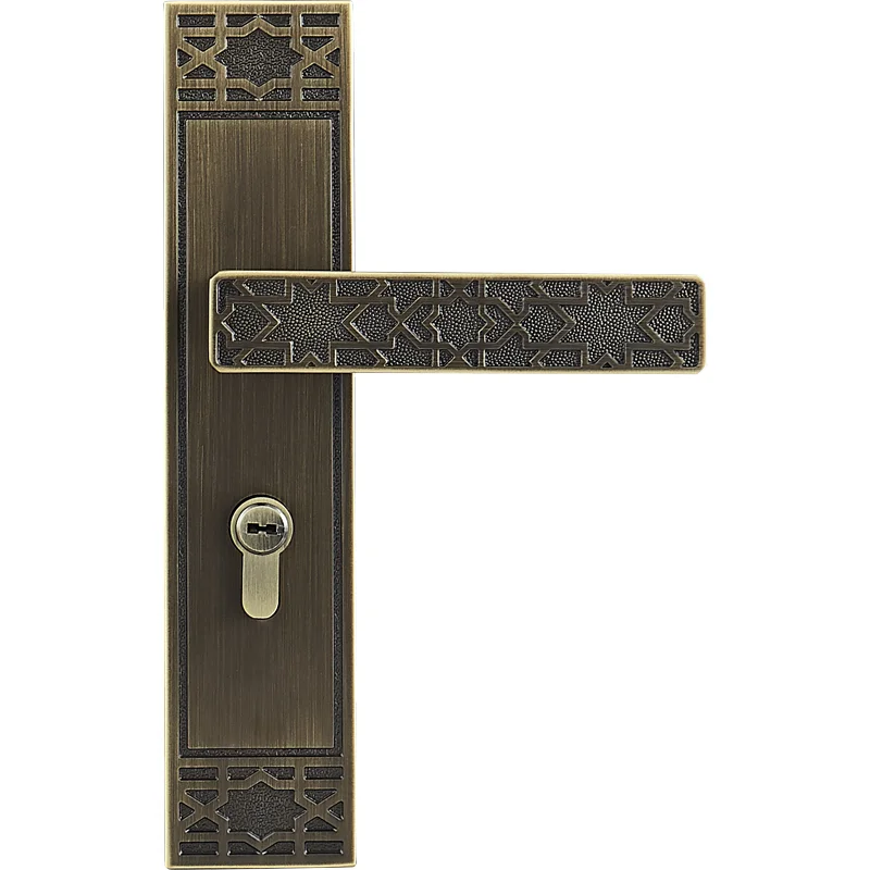 1 комплект современный латунный дверной замок с замком ключей классические