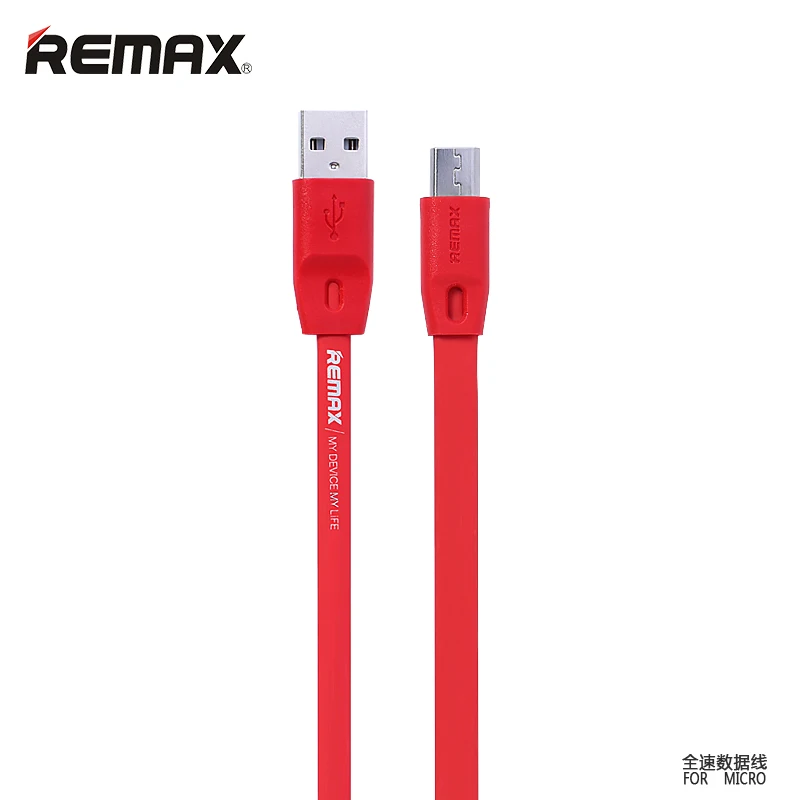 REMAX 1 м плоский TPE 2.1A Micro USB кабель для синхронизации данных зарядный кабель для samsung/xiaomi redmi Android Мобильный шнур для телефона - Цвет: red